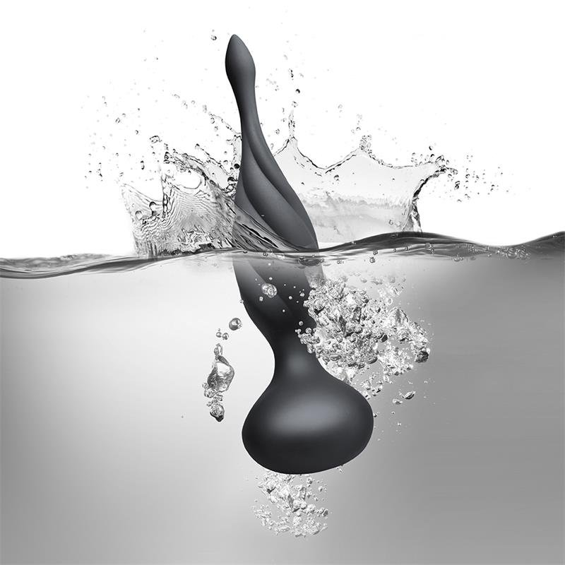 Butt Plug with Remote Control Petite Sensations Discover Black - Image 4