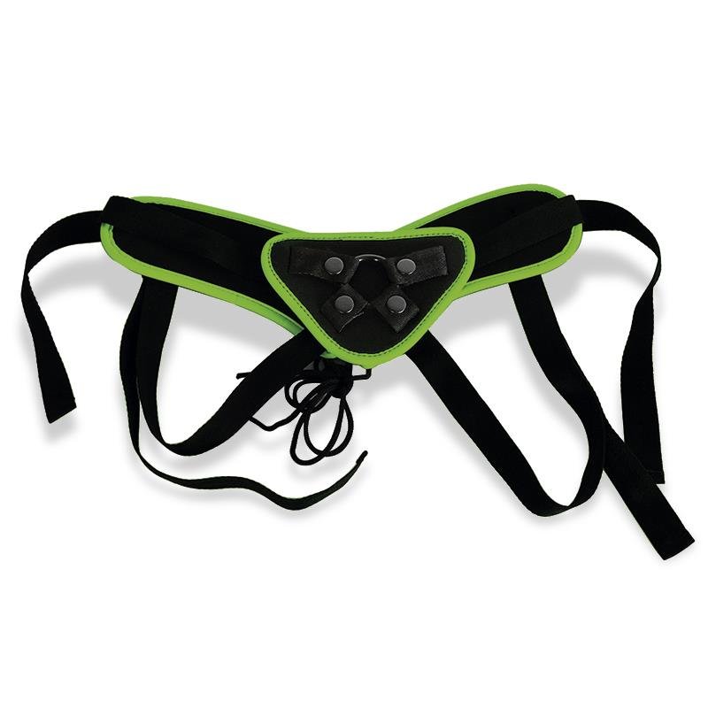 Eiferes Glow in the Dark Adjustable Strap-On Harness Corset Style - Image 5