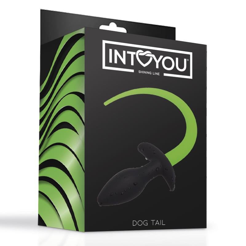Glow in the Dark Dog Tail Butt Plug - Image 7