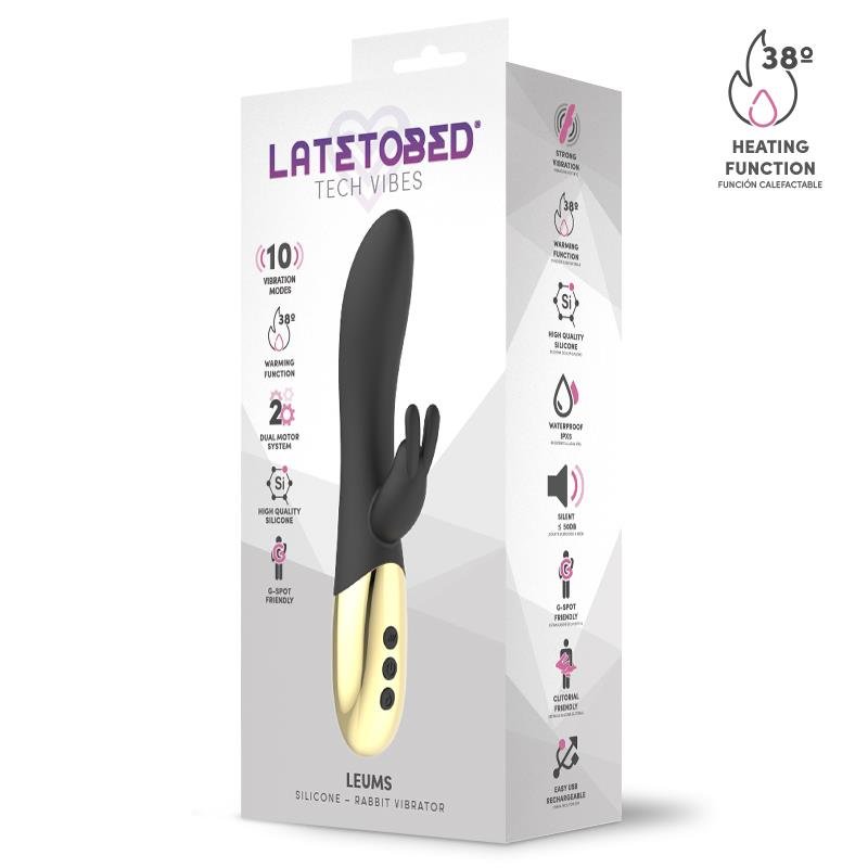 Leums Rabbit Vibe with Warming Functio G Spot Magnetic USB - Image 5