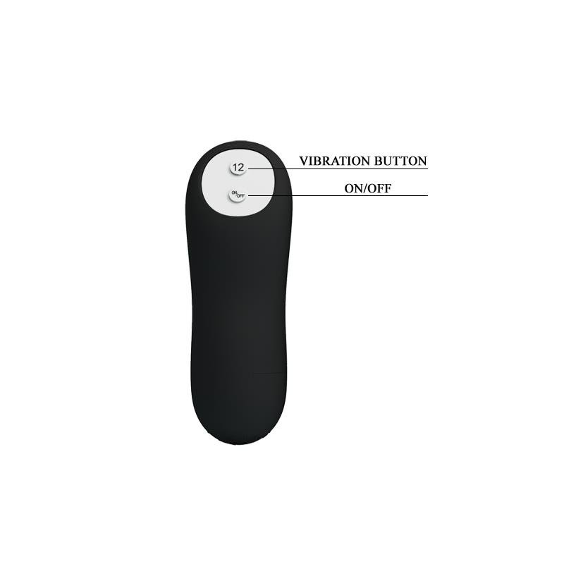 Anal Plug Black with Remote Control - Image 7