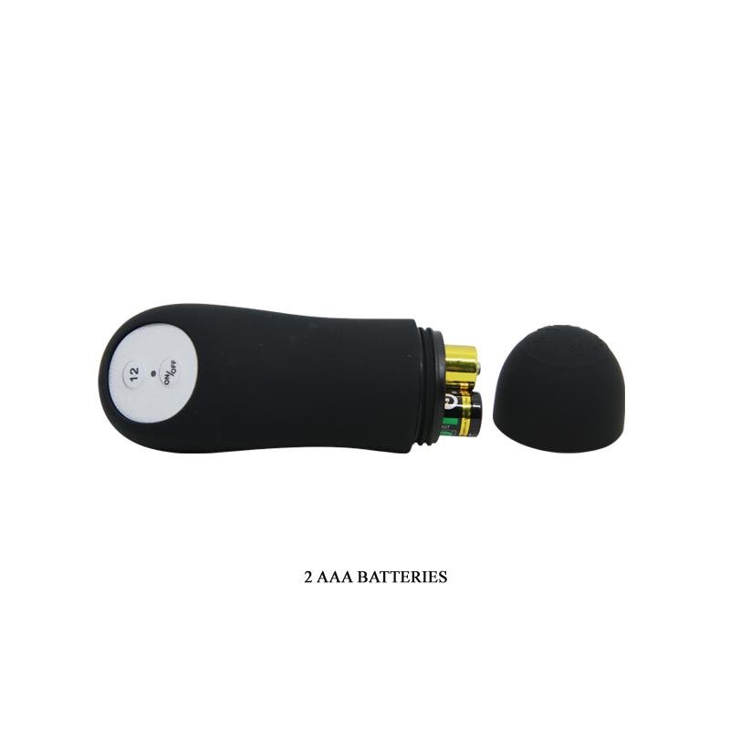 Anal Plug Bubbles Vibrator Black withRemote Control - Image 7