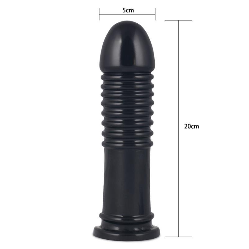 Butt Plug King Sized Anal Bumper 8 Black - Image 4