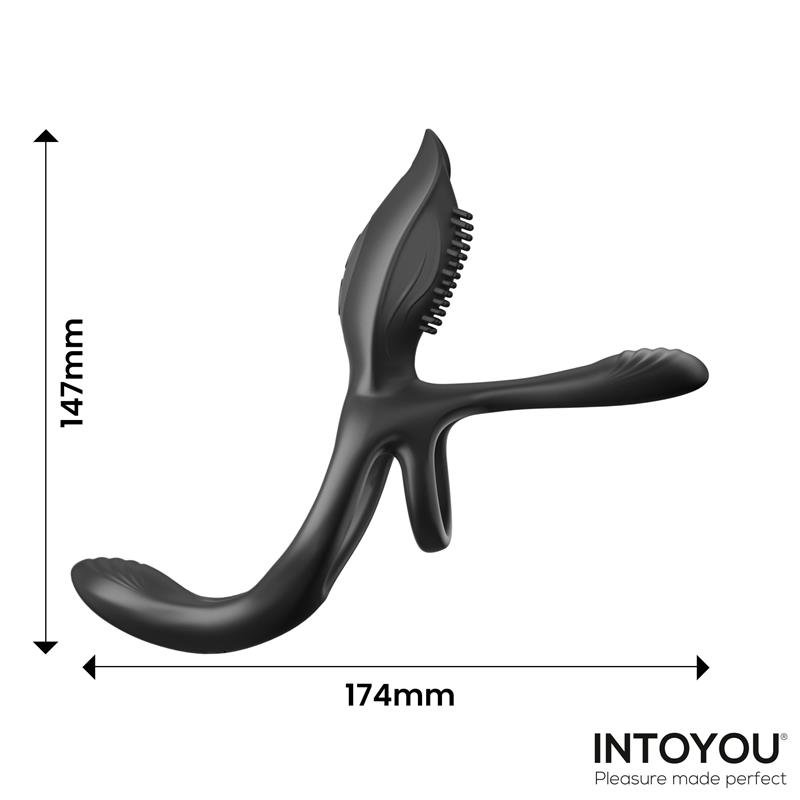 Daxer Girth Gainer Vibrating Double Cockring - Image 9