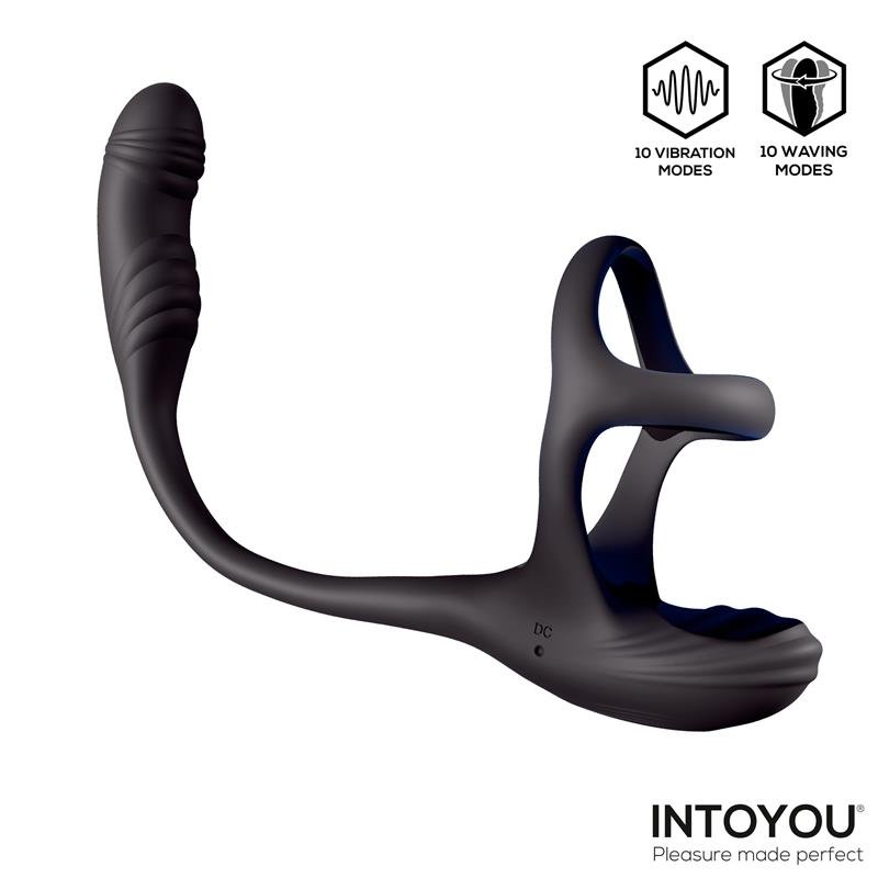Kamber 360º Waving Vibrating Anal Plug and Cockring - Image 3