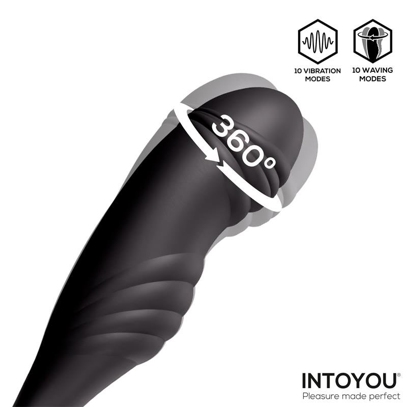 Kamber 360º Waving Vibrating Anal Plug and Cockring - Image 5