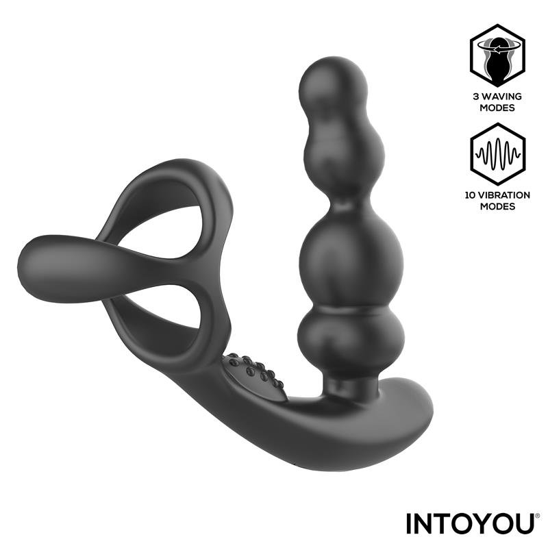 Klark Vibrating and Waving Butt Plug with Remote - Image 5