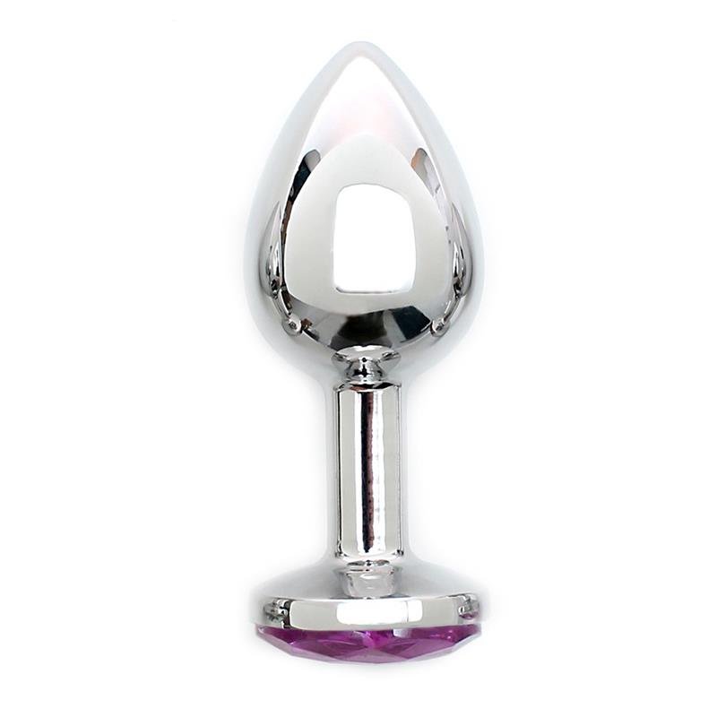 Metal Butt Plug Sofia Pink Jewel - Image 2