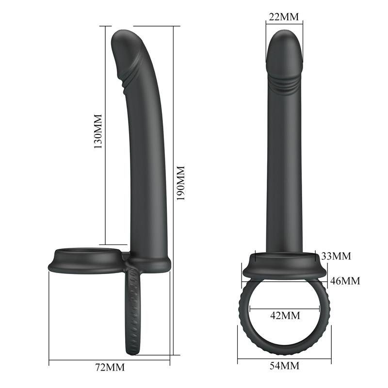 Moses Butt Plug with Cock Ring - Image 8