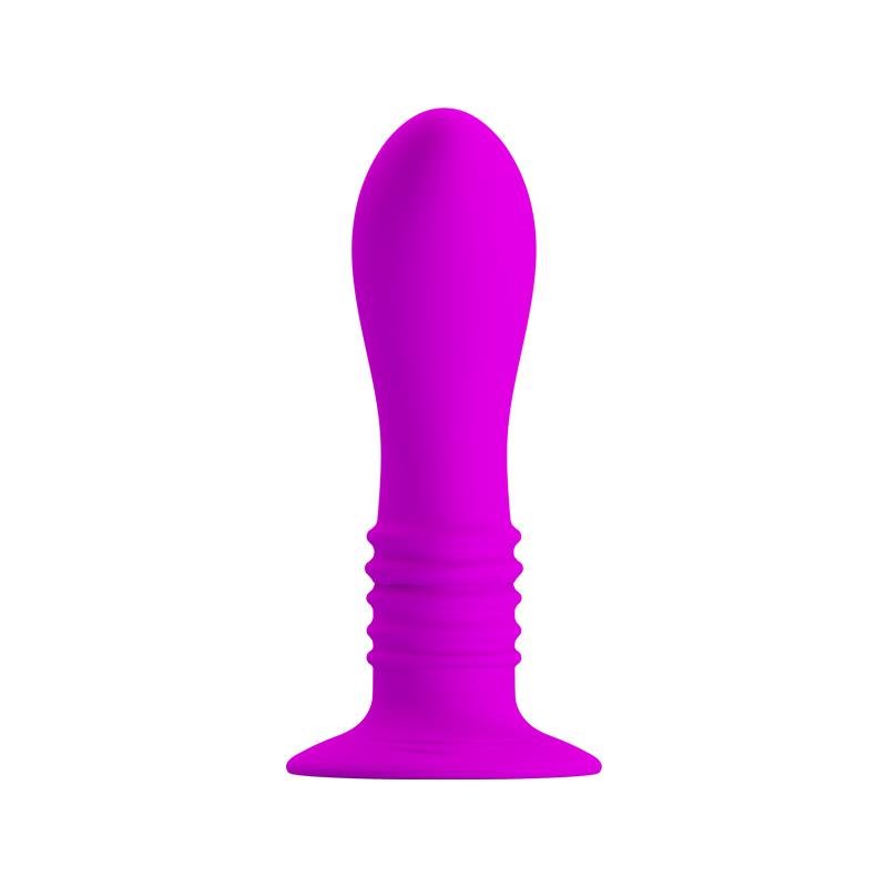 Pretty Love Vibrating Butt Plug Purple - Image 2