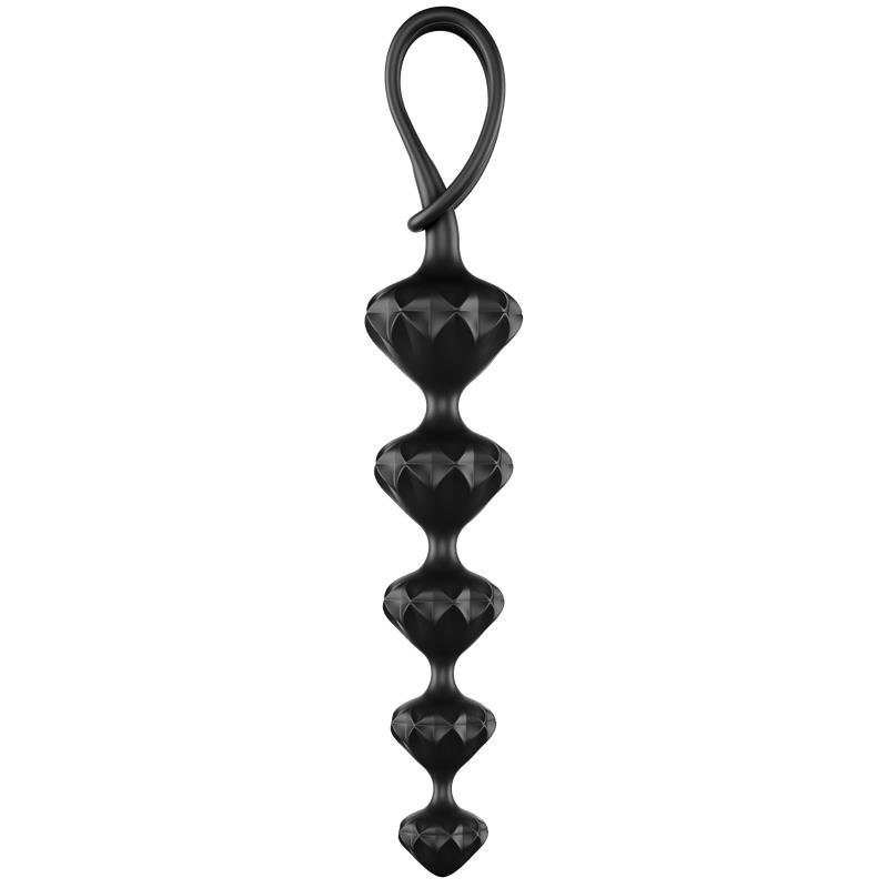 set of 2 Anal Beads Black - Image 3