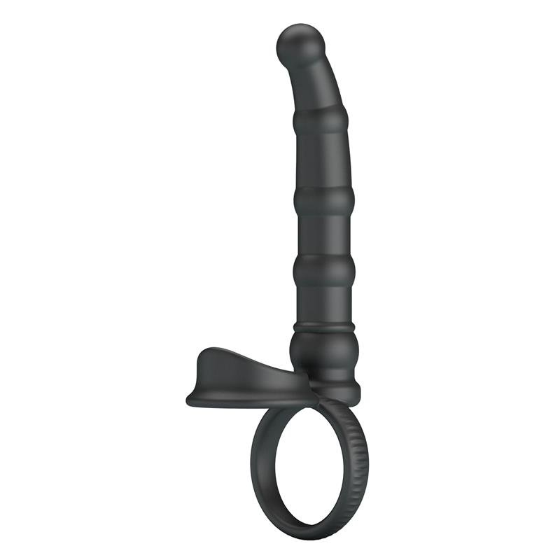 Tatum Cock Ring with Vibrating Plug Plug - Image 3