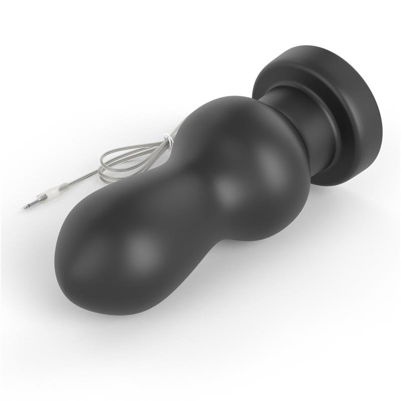 Vibrating Anal Plug King Sized 7 Black - Image 2