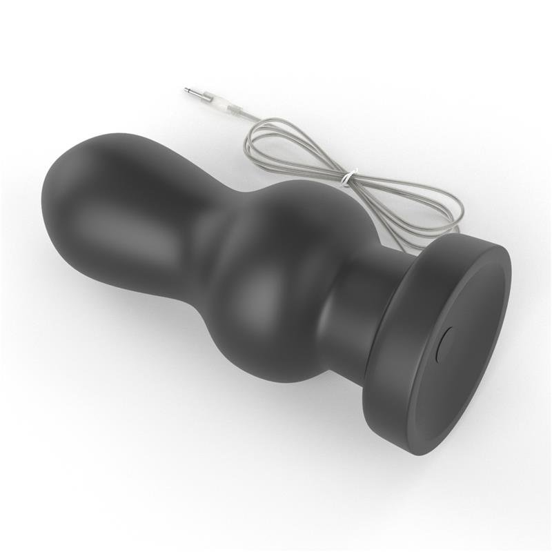 Vibrating Anal Plug King Sized 7 Black - Image 3