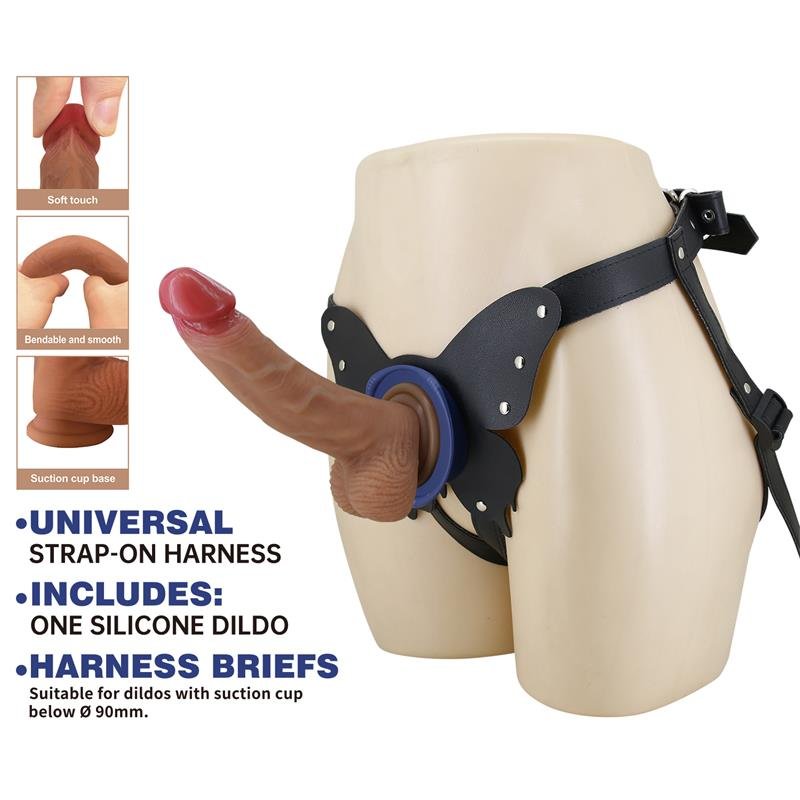 Wells Universal Strap-On Harness with Dildo - Image 2