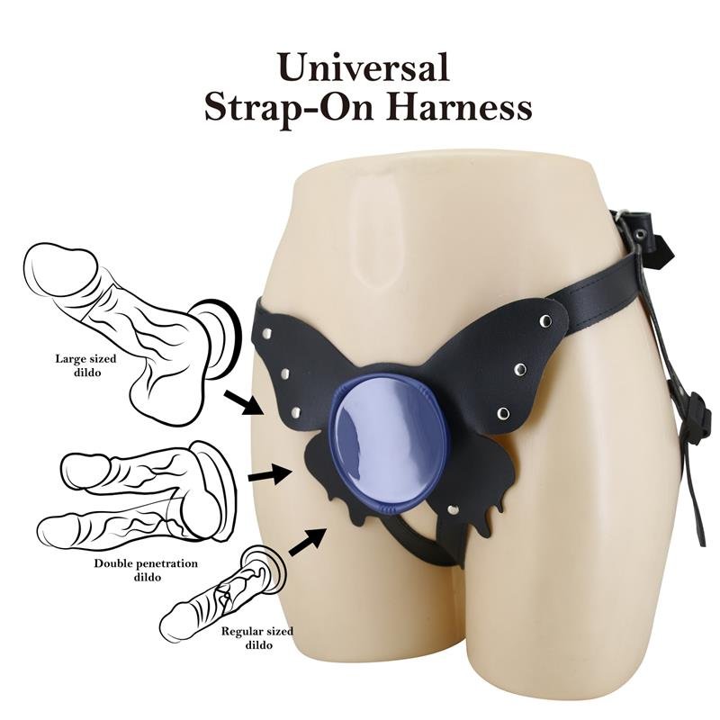 Wells Universal Strap-On Harness with Dildo - Image 4
