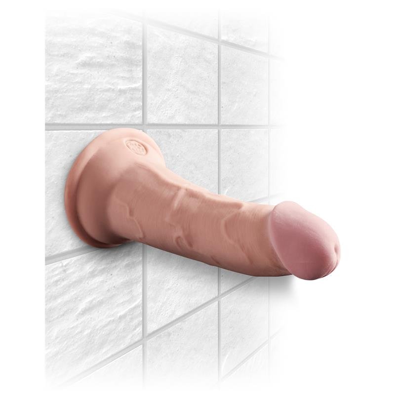 3D Triple Density Dildo Plus 6 Flesh - Image 4