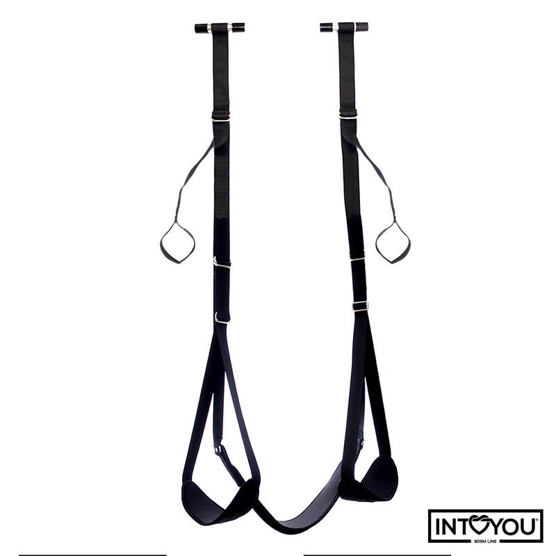 Adjustable Door Swing with Legs Support and Seat - Image 3