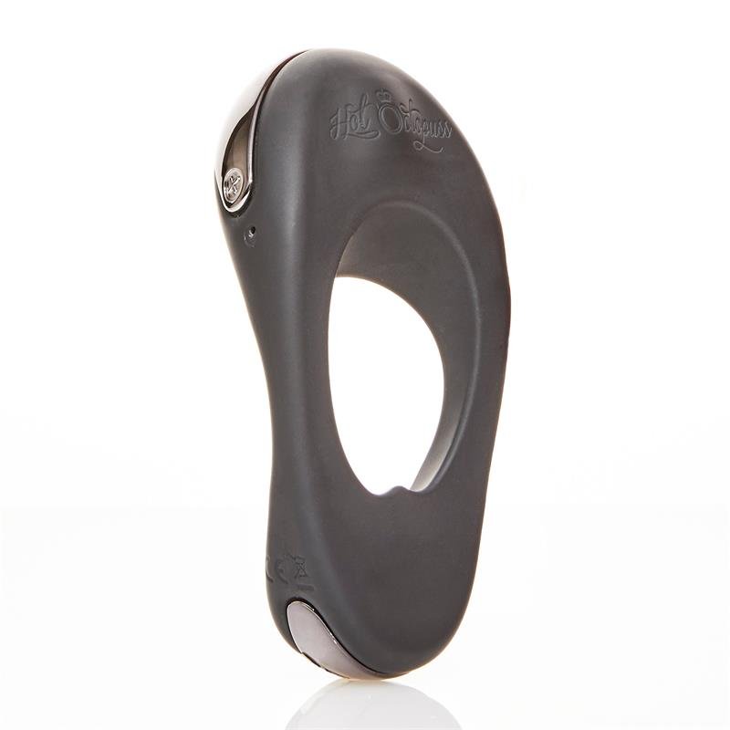 Atom Plus Virbrating Penis Ring and Perianal Stimulator Black - Image 3