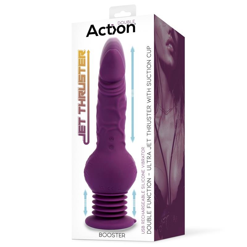 Booster Ultra Jet Thruster Vibrator with Powerfull Suction Cup - Image 9