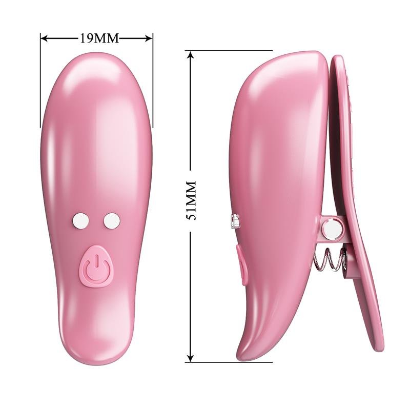 Cailey Nipple Clamps with Vibration and Remote - Image 7