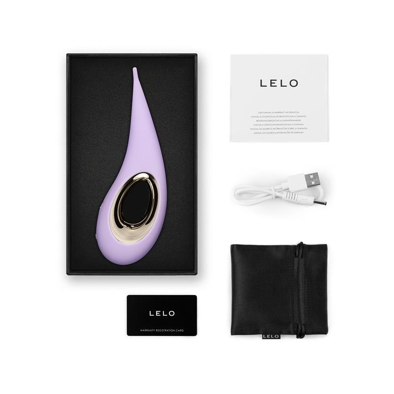 Clitoris Stimulator Lelo Dot Lilac - Image 8