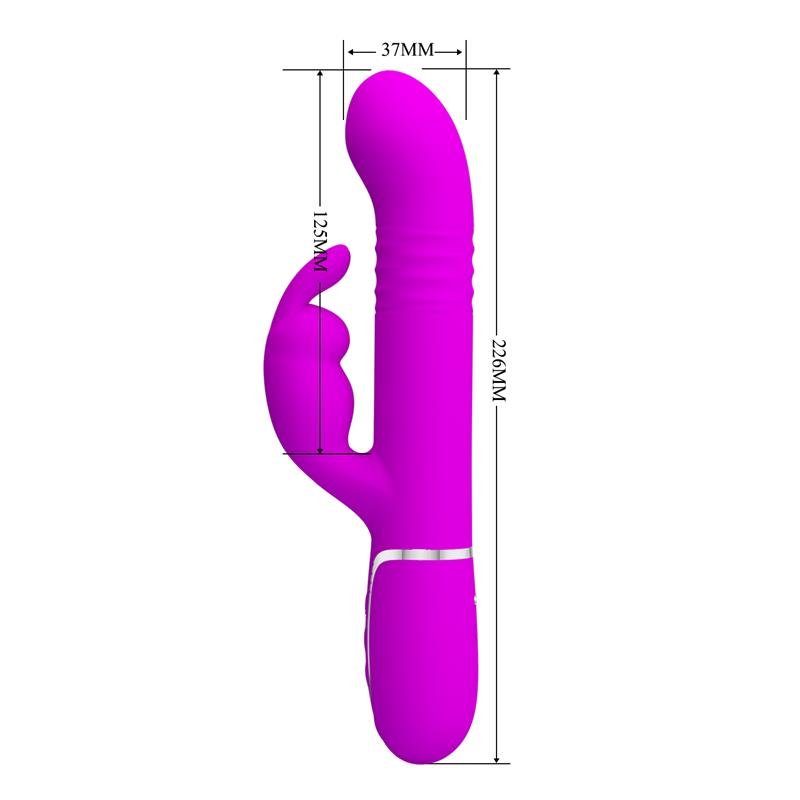 Coale Thrusting and Rotating Rabbit Vibrator USB - Image 10