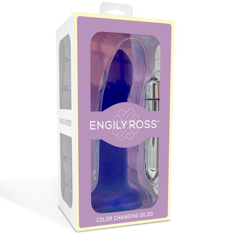 Color-Changing Dildo Purple to Pink Size S 14 cm - Image 7