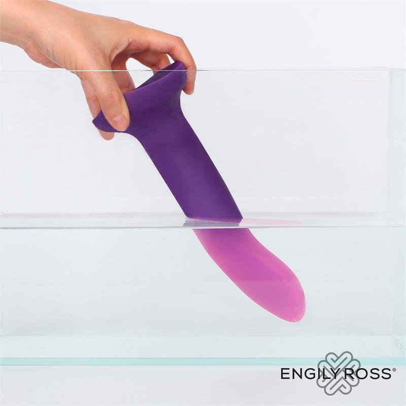 Color Changing Dildo Purple to Pink Size S 14 cm - Image 2