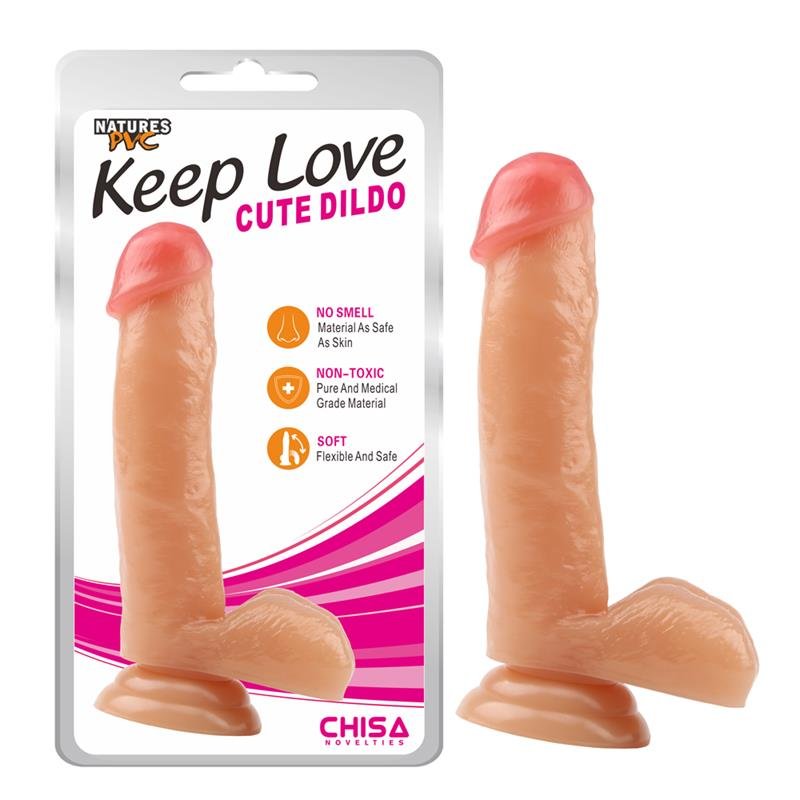 Dildo Cute 17.8 x 4 cm Flesh - Image 2