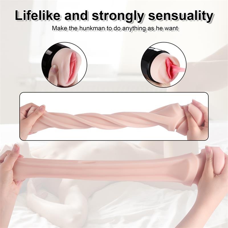 Dot Vagina Masturbator with Vibration - Image 4