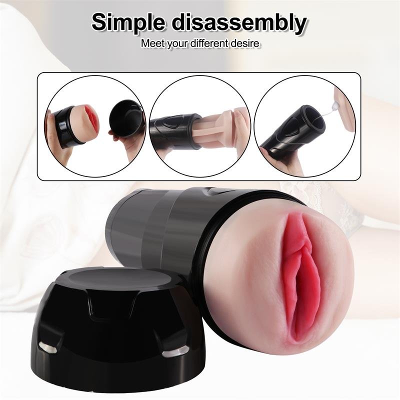 Dot Vagina Masturbator with Vibration - Image 7