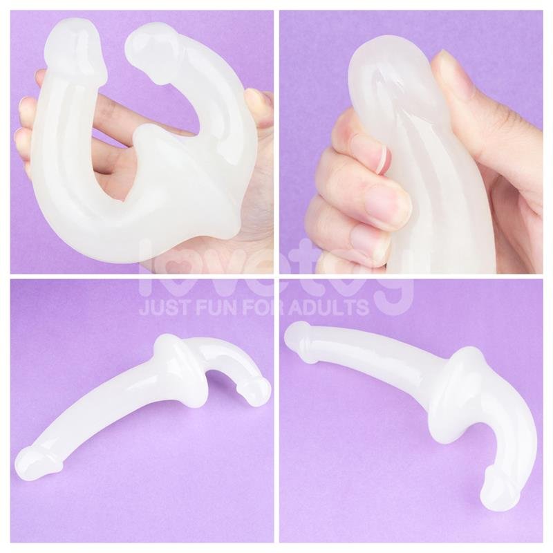 Double dildo Lumino Play Blue Light 10.5 - Image 11