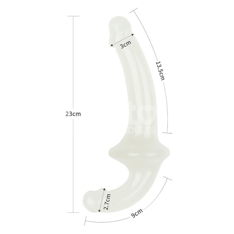 Double dildo Lumino Play Blue Light 10.5 - Image 13