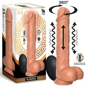 Flavius Dildo with Thrusting, 360Ã‚Âº Waving and Vibration 9- 23 cm