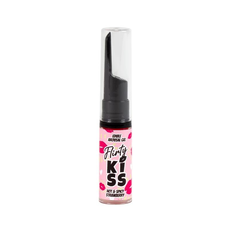 Flirty Kiss Strawberry and Mint Oral Sex Gels 2x8g - Image 5