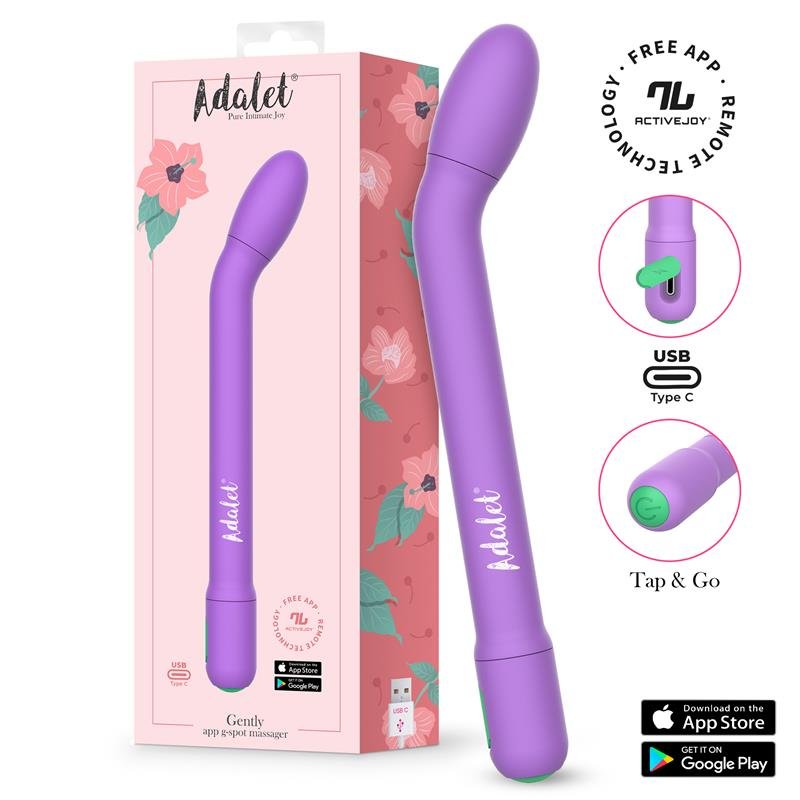 Gently G-Point Vibrator with APP Lavender - Image 2