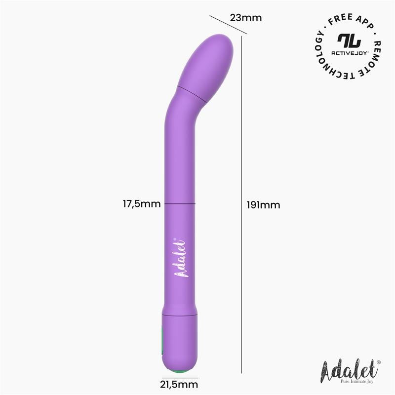 Gently G-Point Vibrator with APP Lavender - Image 9