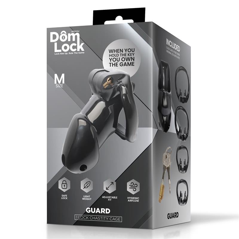 Guard Chastity Cage with Internal Lock Size M - Image 5