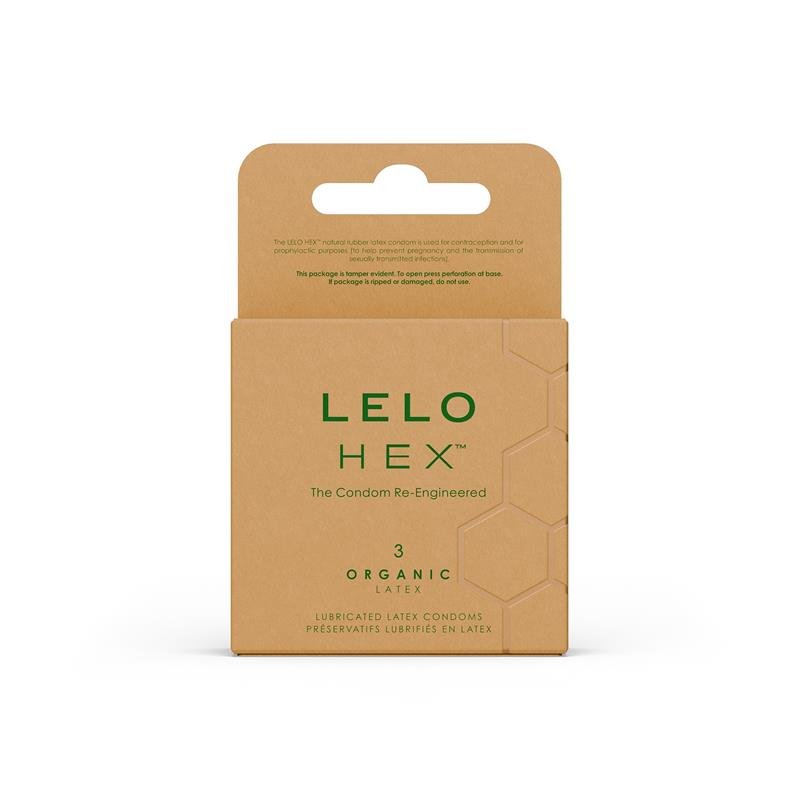 HEX Condoms Organic 3 units