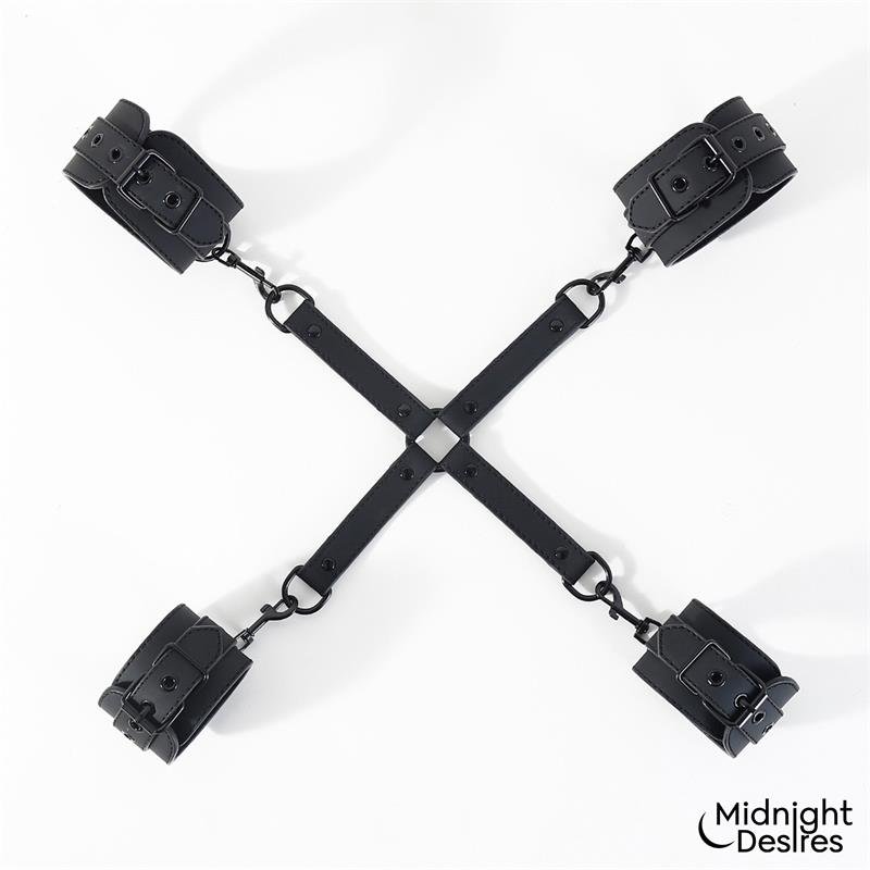 Hogtie Cross Bar Hand and Ankle Cuffs - Image 8