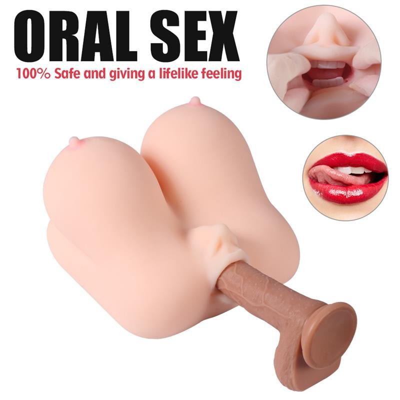 Jalome Masturbator 3 in 1 Vagina, Mouth and Breast 3.2 kg - Image 5