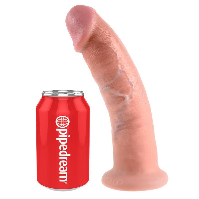 King Cock 22,56 cm Cock - Flesh - Image 3