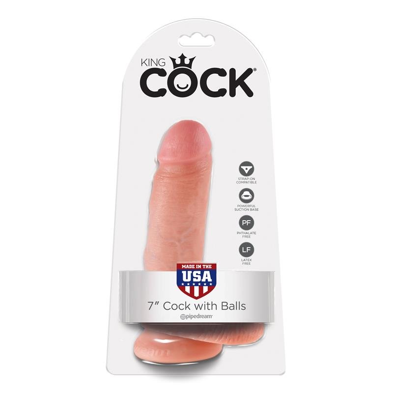 King Cock Cock with Balls 7 - Flesh - Image 2