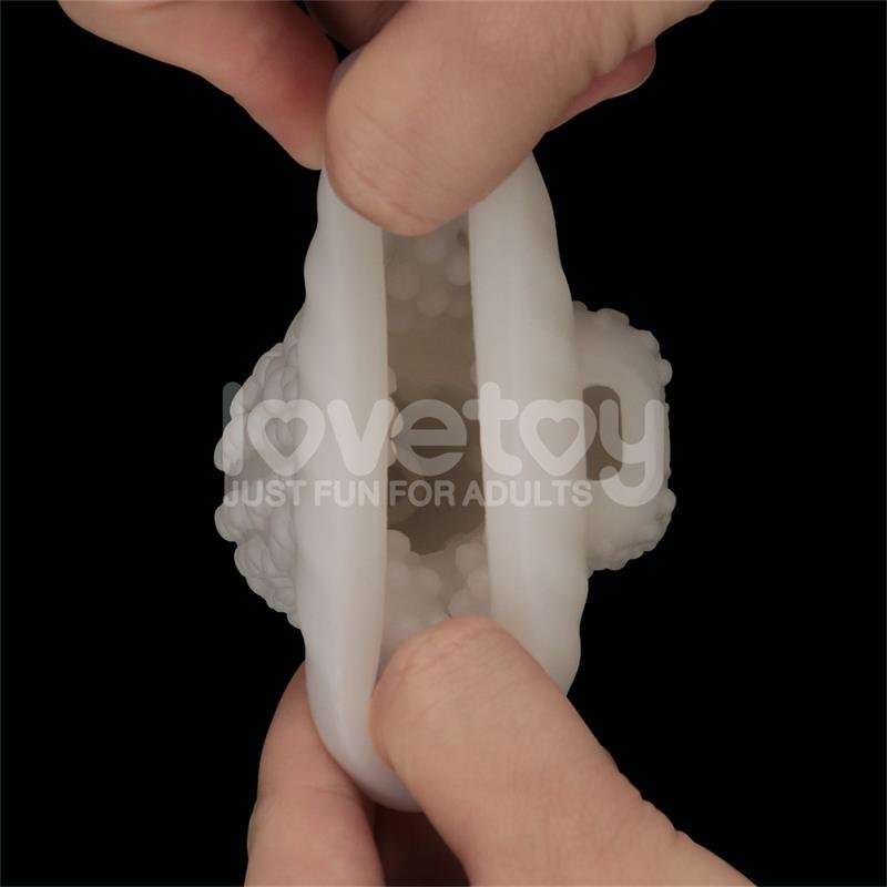 Knights Ring Vibrating Dual Purpose Sleeve Drip - Image 15