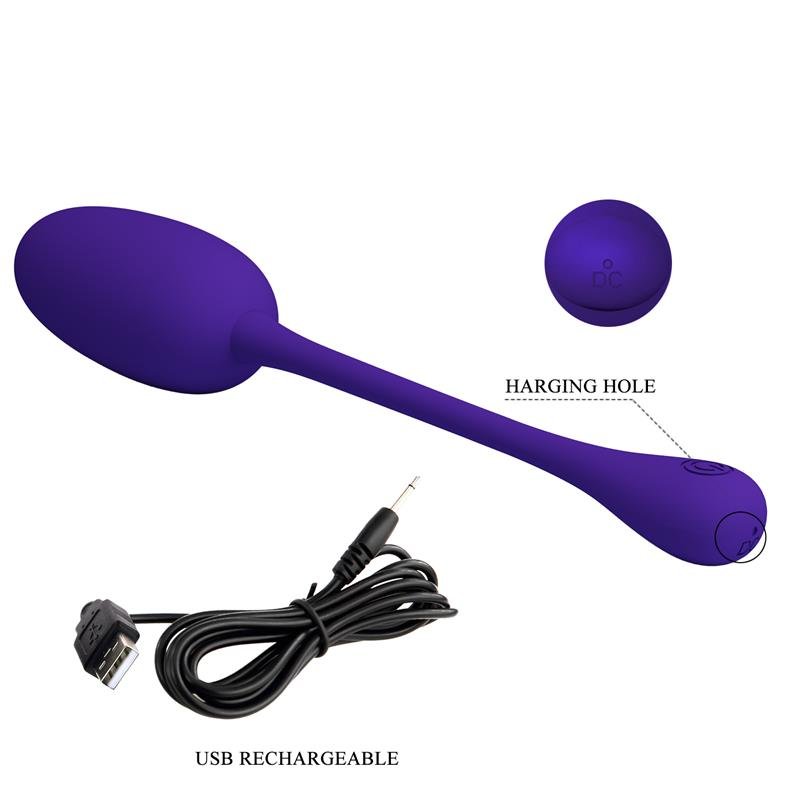 Knucker Vibrating Egg Purple - Image 9