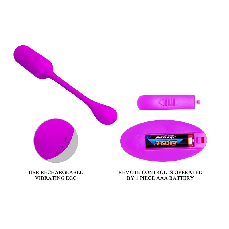 Lechies Vibrating Egg with Remote Control USB - Image 5