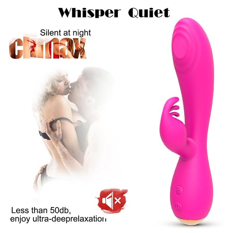 Magic Stick Rabbit Vibe with Pulsation Fuchsia - Image 8