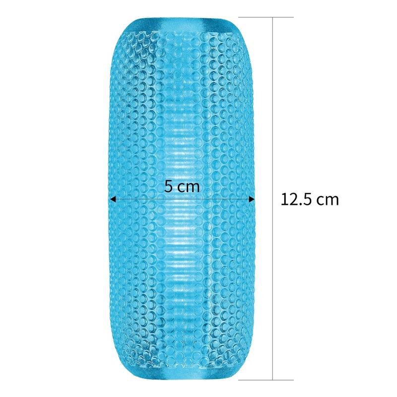 Male Masturbator Double Side Stroker Blue - Image 5