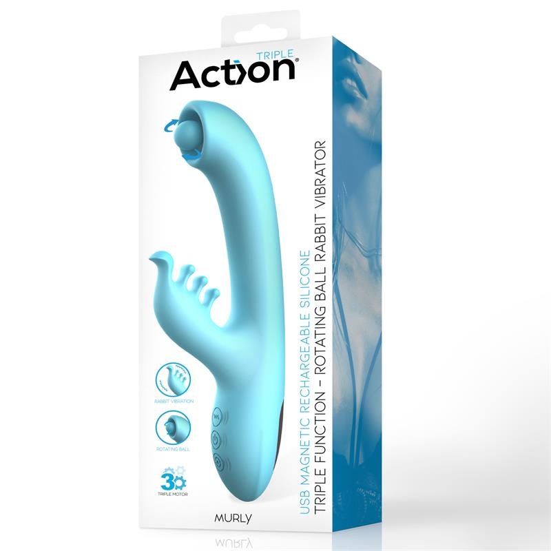 Murly Soft Massaging Ball 360º con Vibración Doble - 3 Motores - Image 16